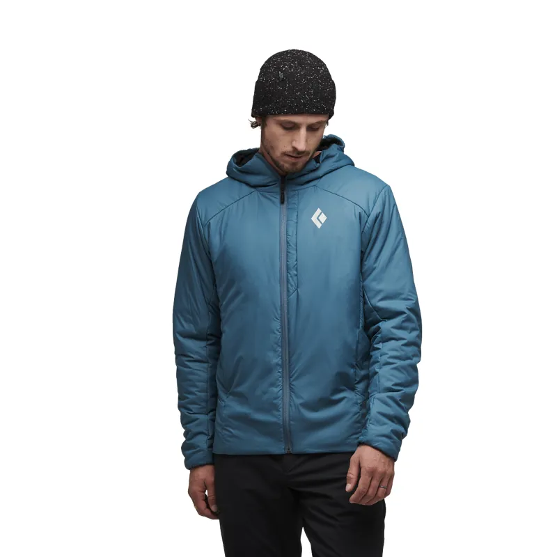 Black Diamond Men's First Light Stretch Hoodie Creek Blue-4